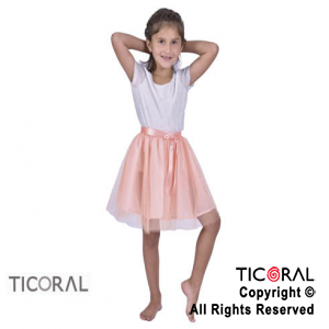 DISFRAZ VIOLETTA PLATEADO TALLE 1 x 1